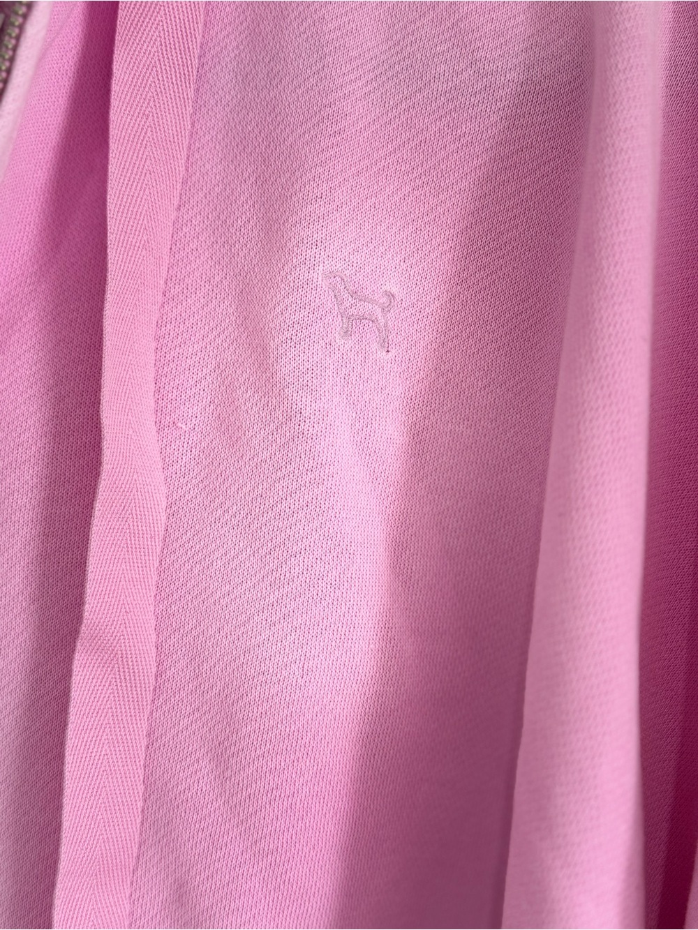 PINK Victoria's Secret Pink Half-Zip Hoodie Pullover Oversized - Picture 5 of 12